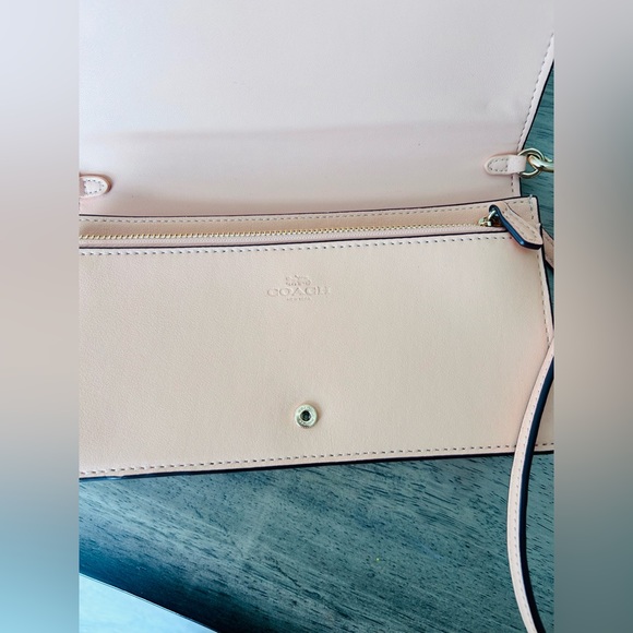 Coach Light Khaki/Faded Blush Crossbody - Picture 5 of 7